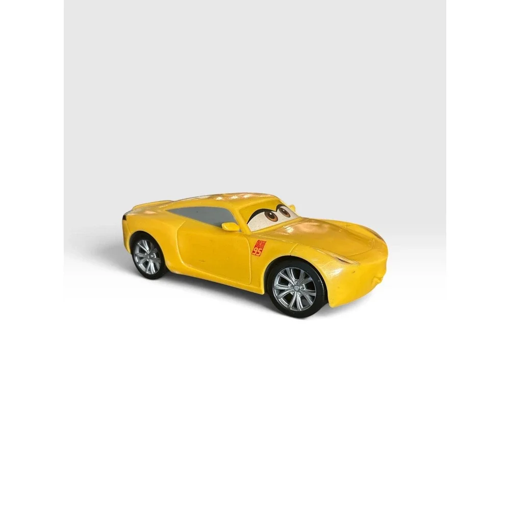 Disney Pixar Cars 3 Cruz Ramirez Talking Light Up Vehicle Mattel DXY23 Yellow 8